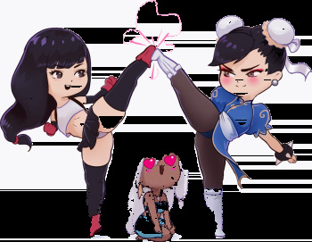 [Prywinko] Mystery of the Prystal 2: Tifa meets Chun-Li cover