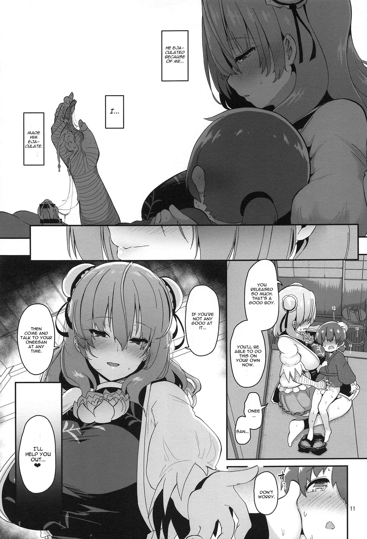 Otokonoko o Dame ni Suru Onee-san page 12 full