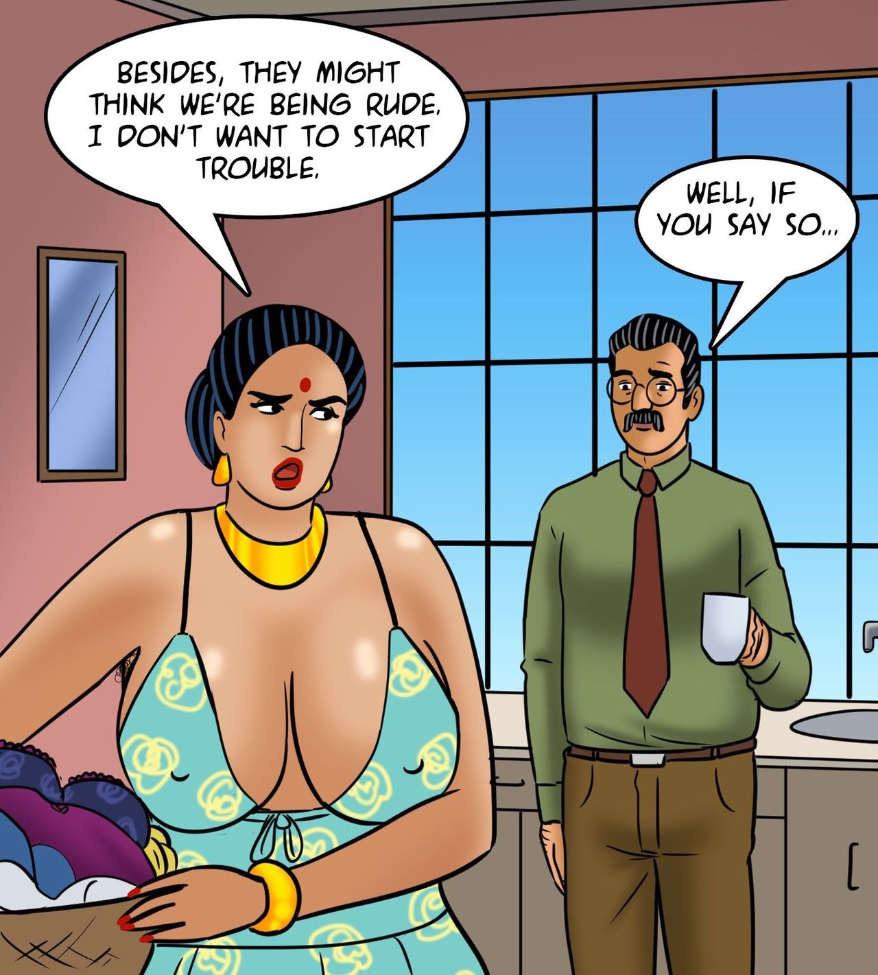 Velamma #116 page 6 full