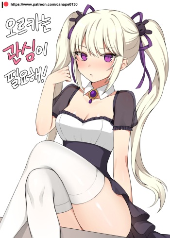 [CANAPE] 오르카는 관심이 필요해! / Orca needs your attention!  [Korean] [Decensored] cover