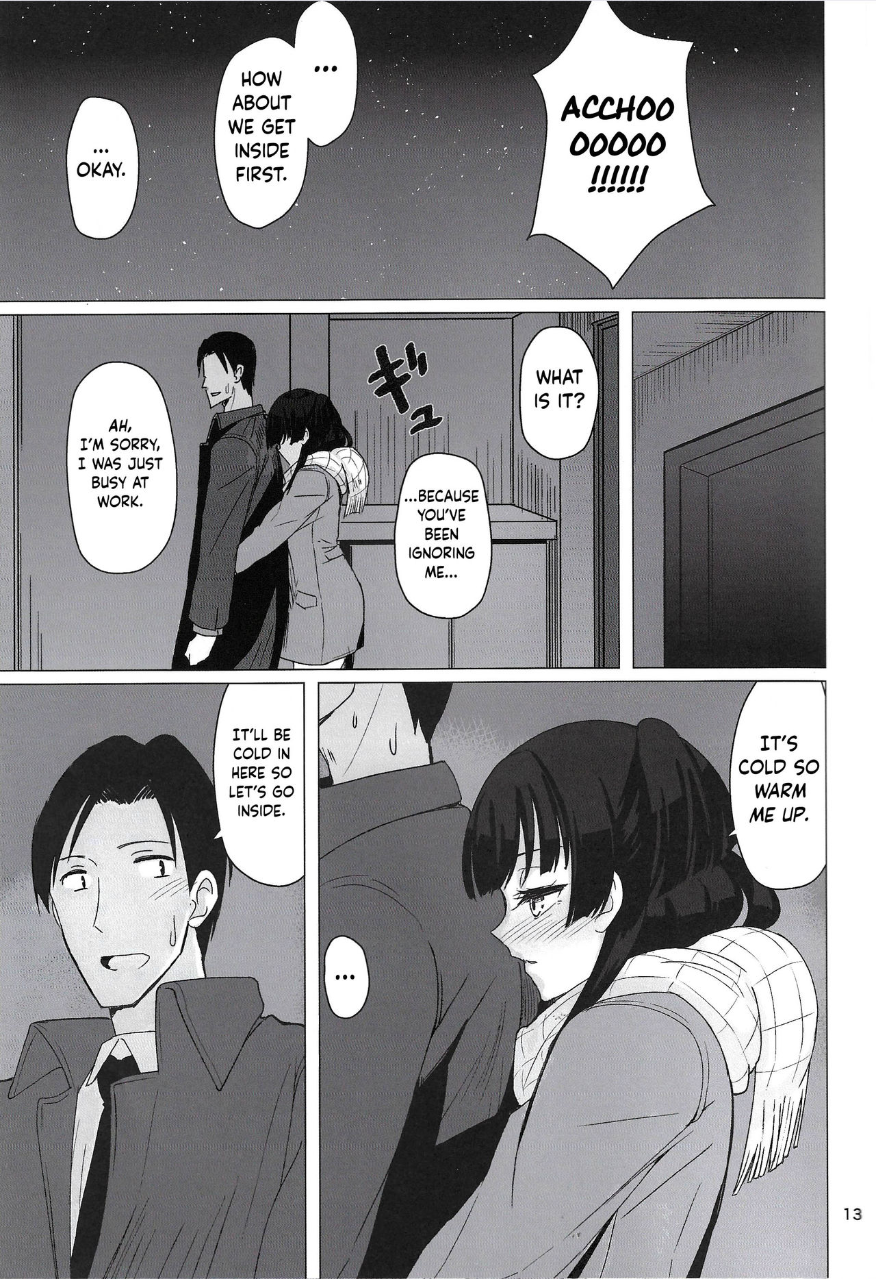 Fuyuko ni Sukebe na Jidori o Okutte Kure to Tanomu Hon page 12 full