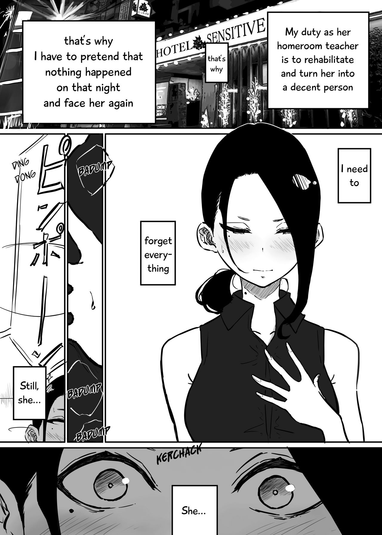 Sparta Sensei ga Oshiego no Bitch Gal ni Ecchi na Koto Sareru Hanashi 2 | The Story of a Strict Teacher Who Got Fucked by Her Gyaru Bitch Student  #2 page 11 full