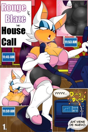[TinyDevilHorns] Rouge and Blaze in: House Call [Spanish] cover