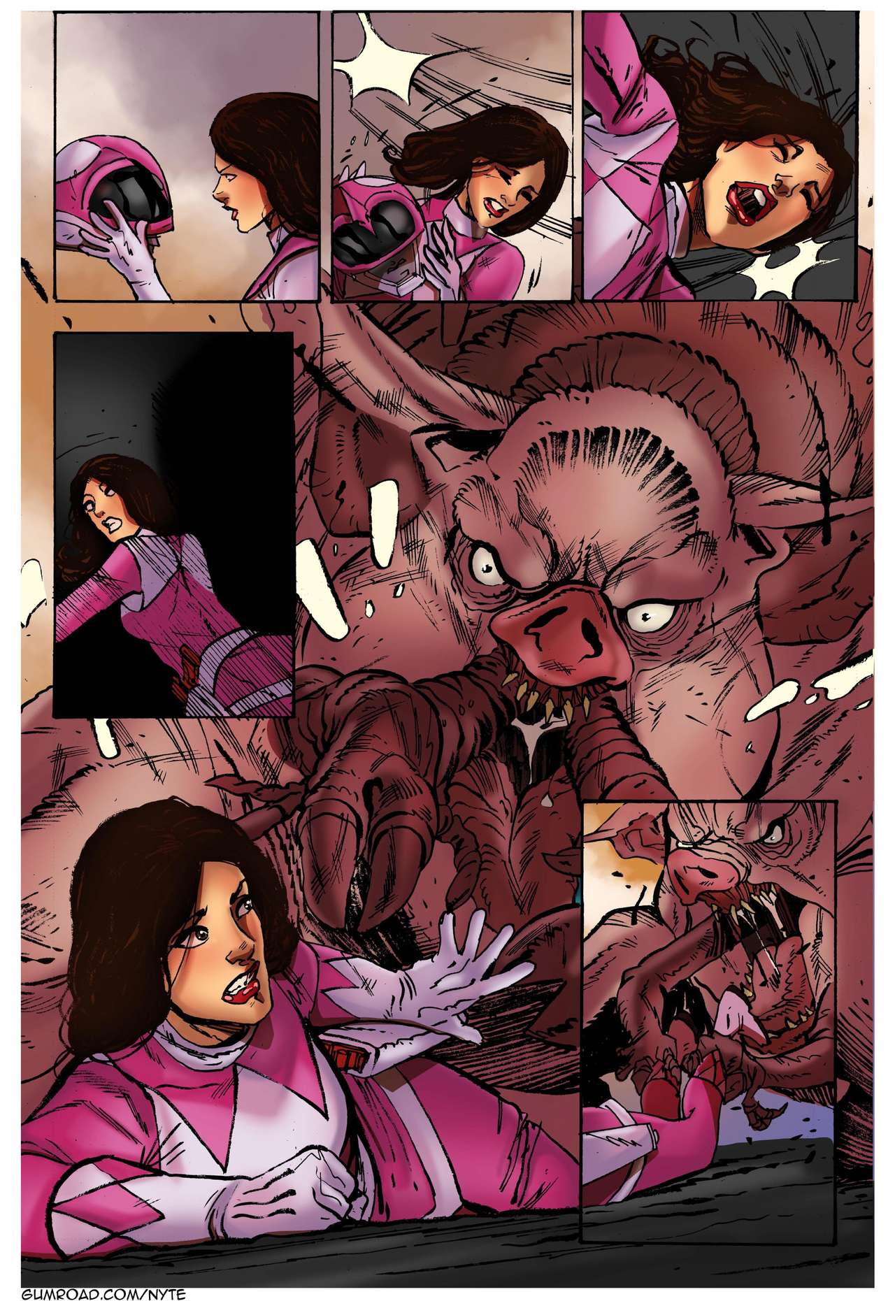 Might Vorin' Power Rangers: Kimberly page 11 full