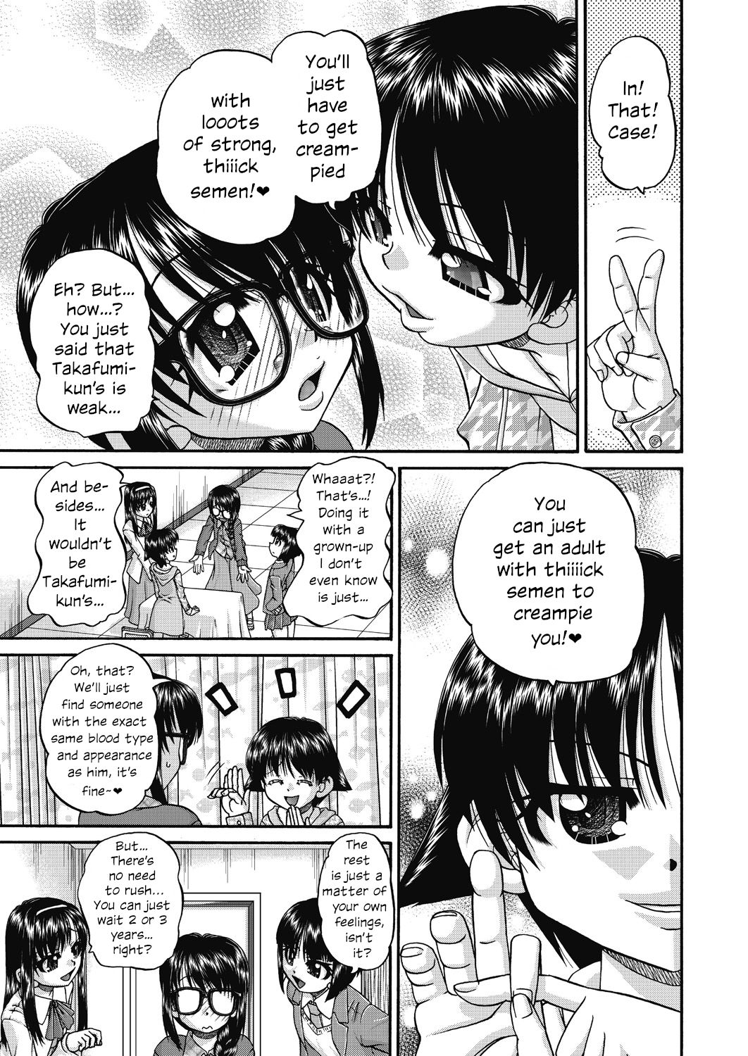 Joshi Shoumarusei Ninshin Club | Gradeschooler Child Bearing Club page 11 full