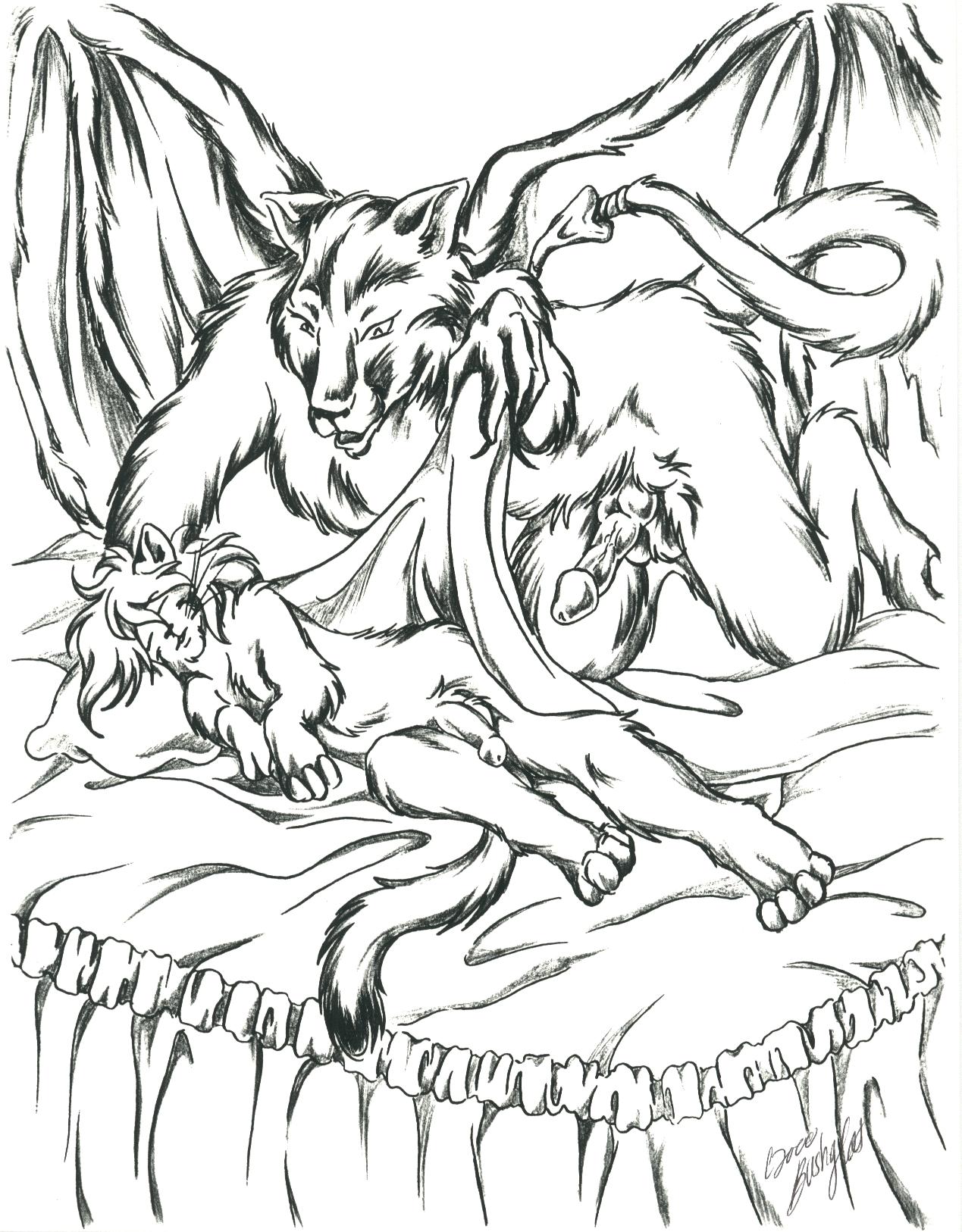 BadFurs! №13 - Prisoners of Count Crotchula's Castle page 12 full