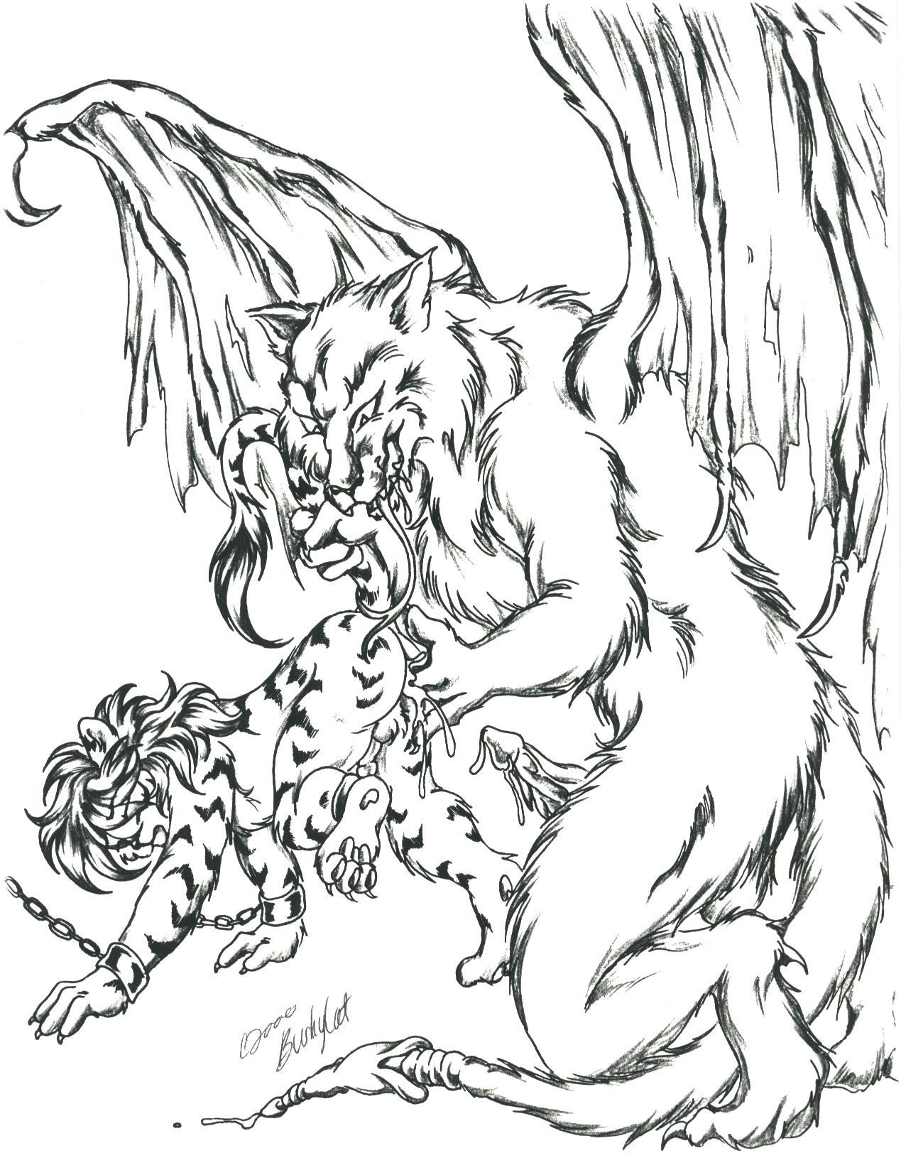 BadFurs! №13 - Prisoners of Count Crotchula's Castle page 3 full
