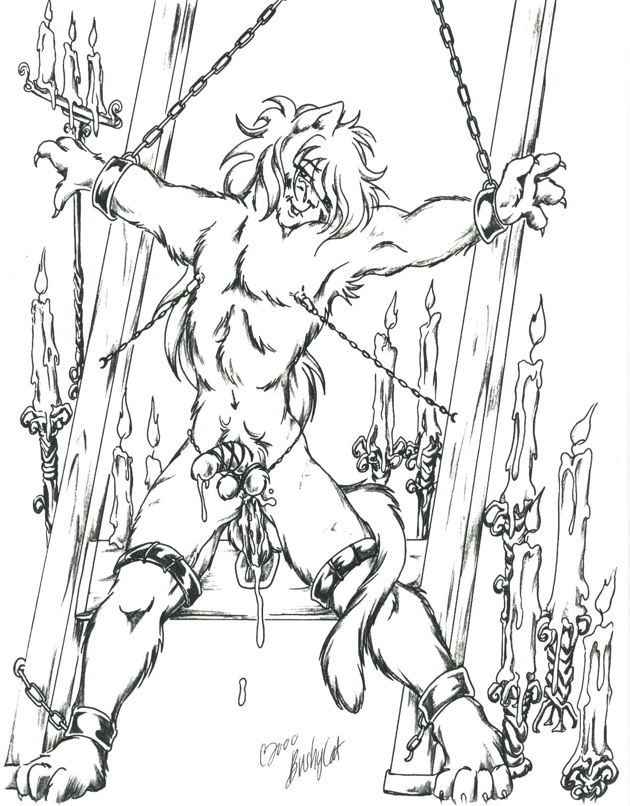 BadFurs! №13 - Prisoners of Count Crotchula's Castle page 4 full