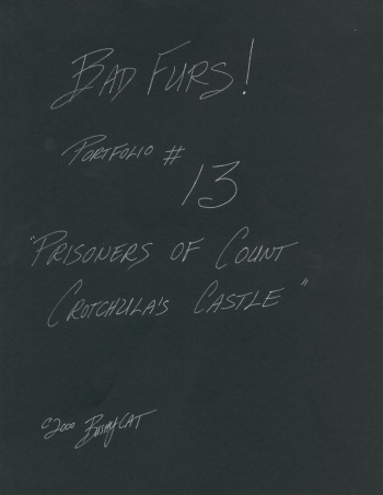 [BushyCat] BadFurs! №13 - Prisoners of Count Crotchula's Castle cover