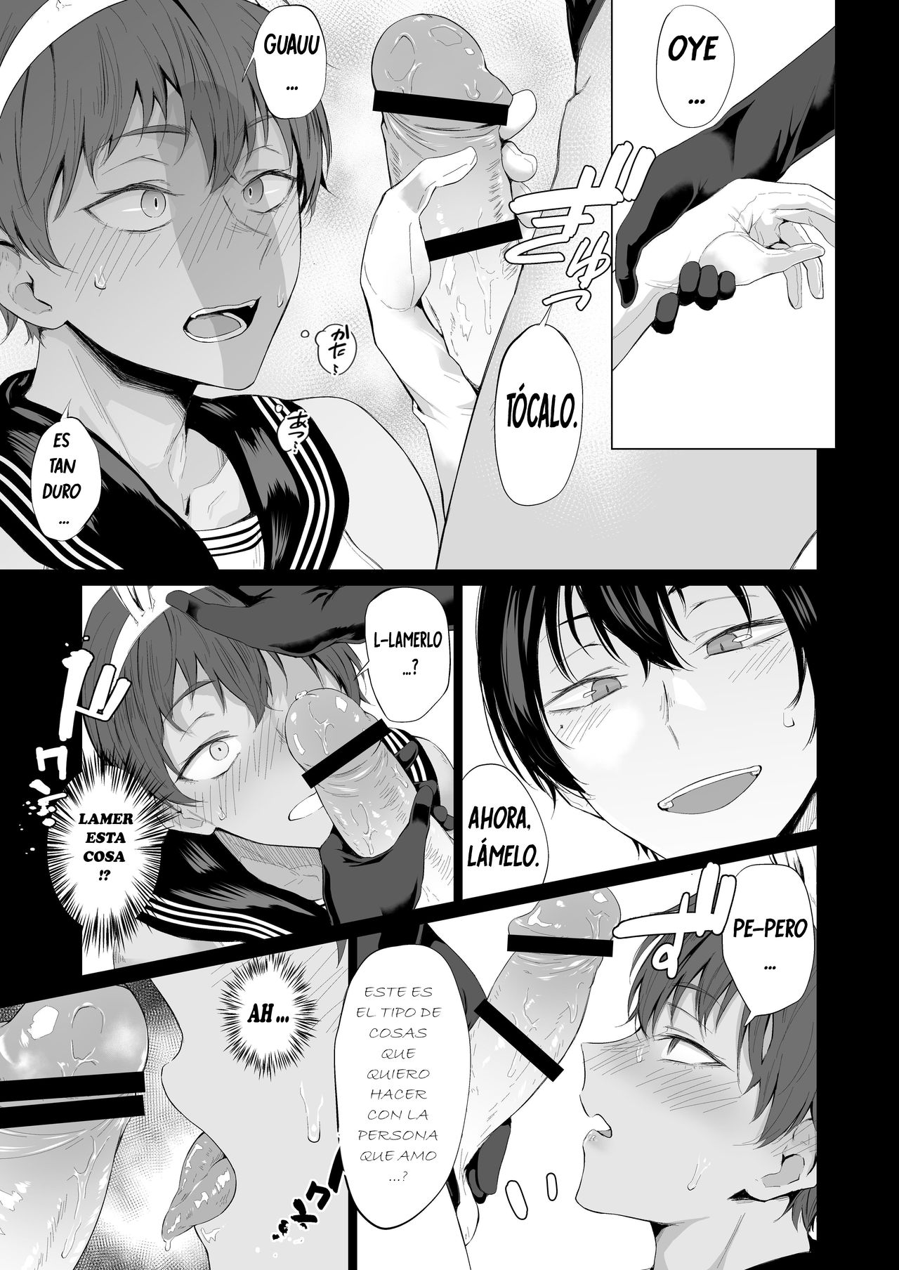 Konna no, Mou Manko da yo... Osananajimi no Gokubuto Chinpo de Josou Mesuiki o Oshiekomareta Boku My Childhood Friend Made Me Cross-dress and Femgasm with his Thick Dick  ESP page 10 full