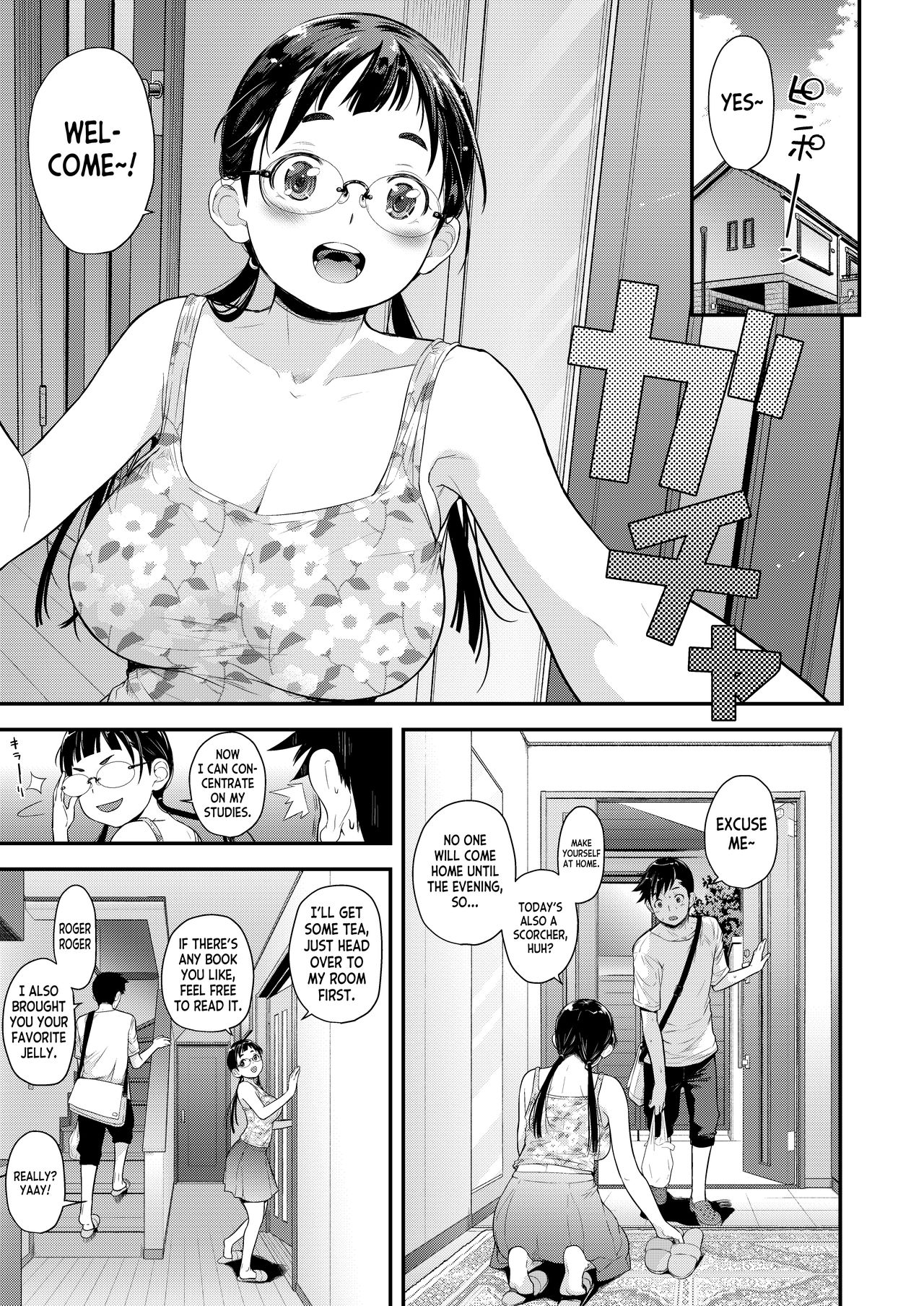 Jimiko to Ichinichijuu Sex 4 - Futarikiri no Juken Benkyou wa... page 3 full