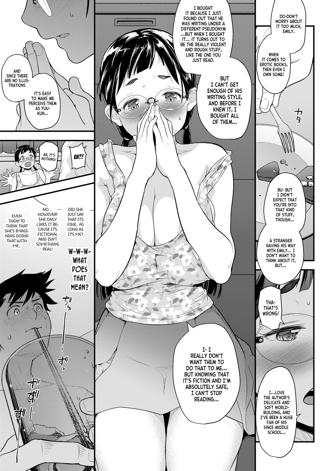 Jimiko to Ichinichijuu Sex 4 - Futarikiri no Juken Benkyou wa... page 7 full