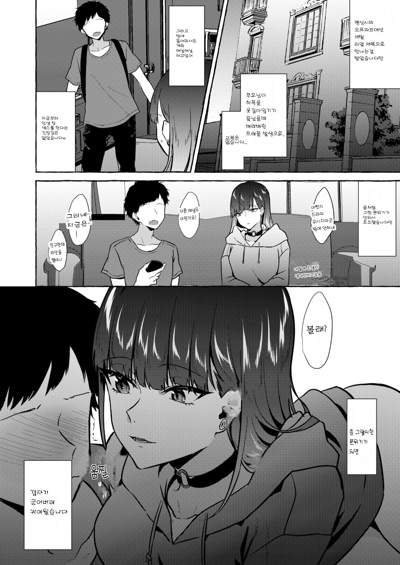Herahera shita Hetare Neet to Off-Pako shita Toki no Repo Manga page 3 full