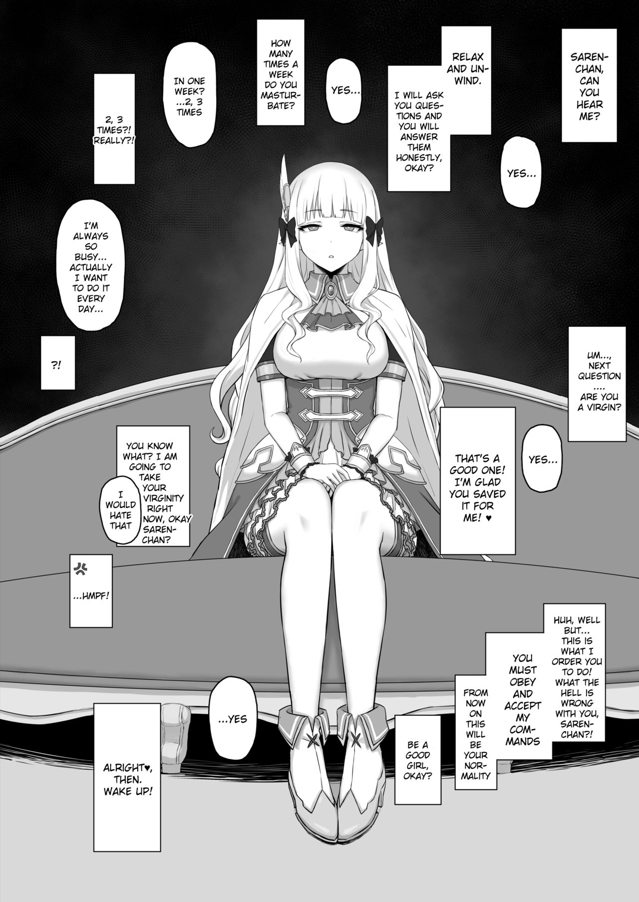 Hypnotized Princess page 5 full