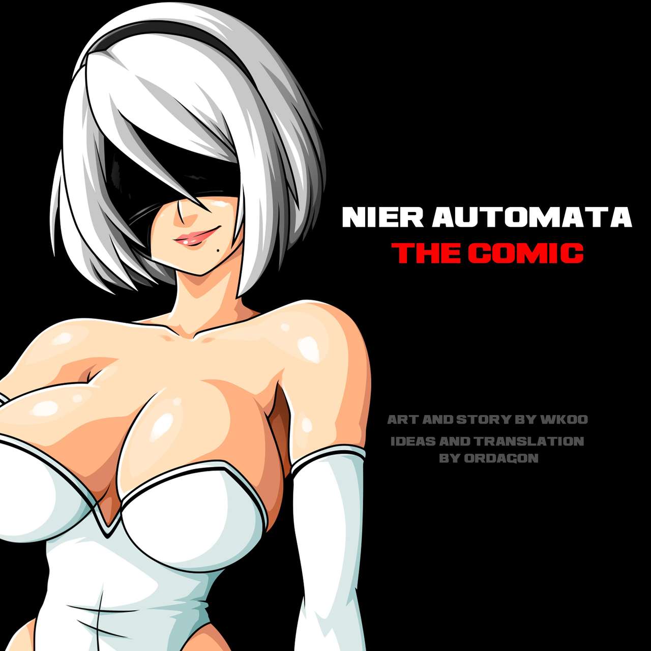 Nier Automata - The Comic page 1 full