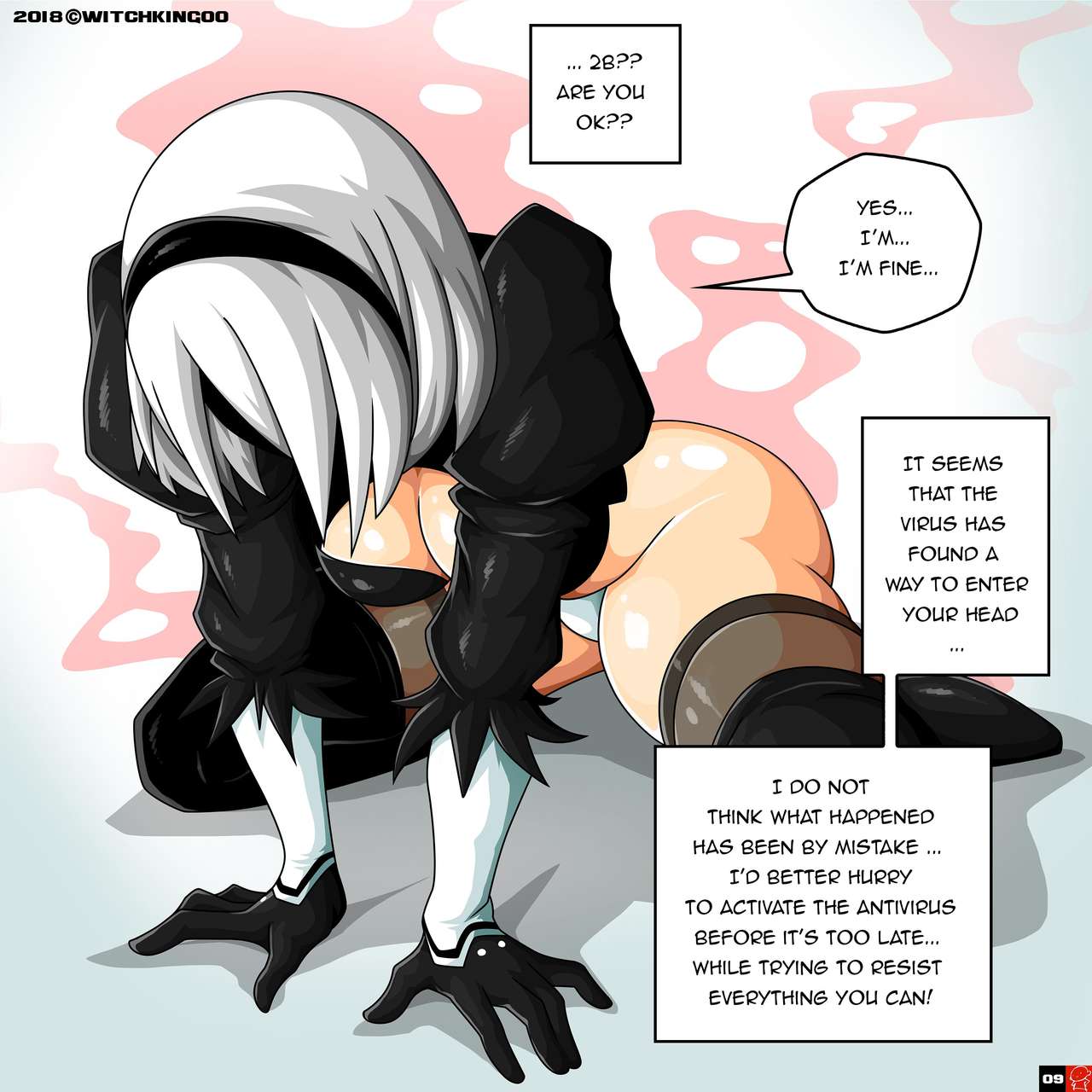 Nier Automata - The Comic page 10 full