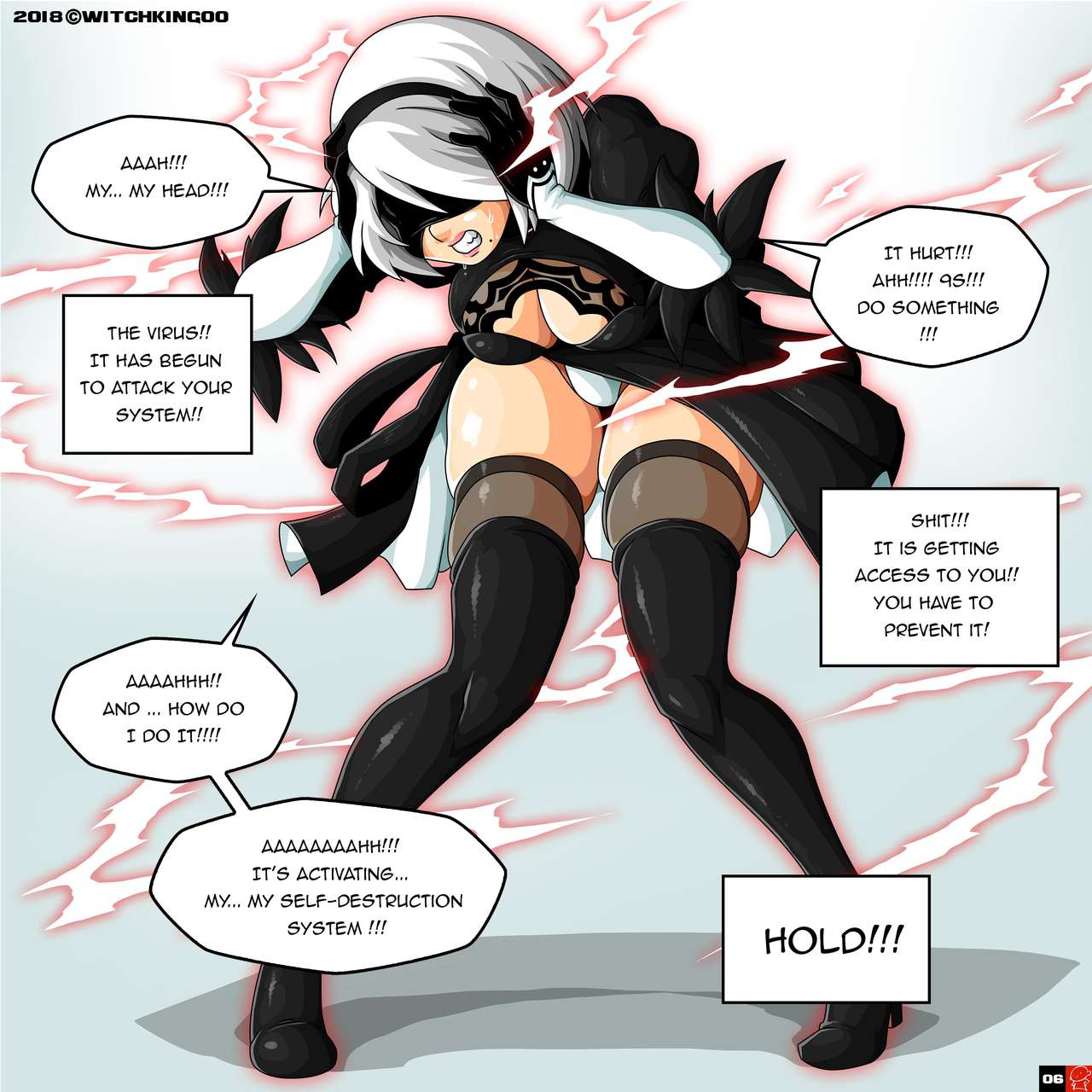 Nier Automata - The Comic page 7 full