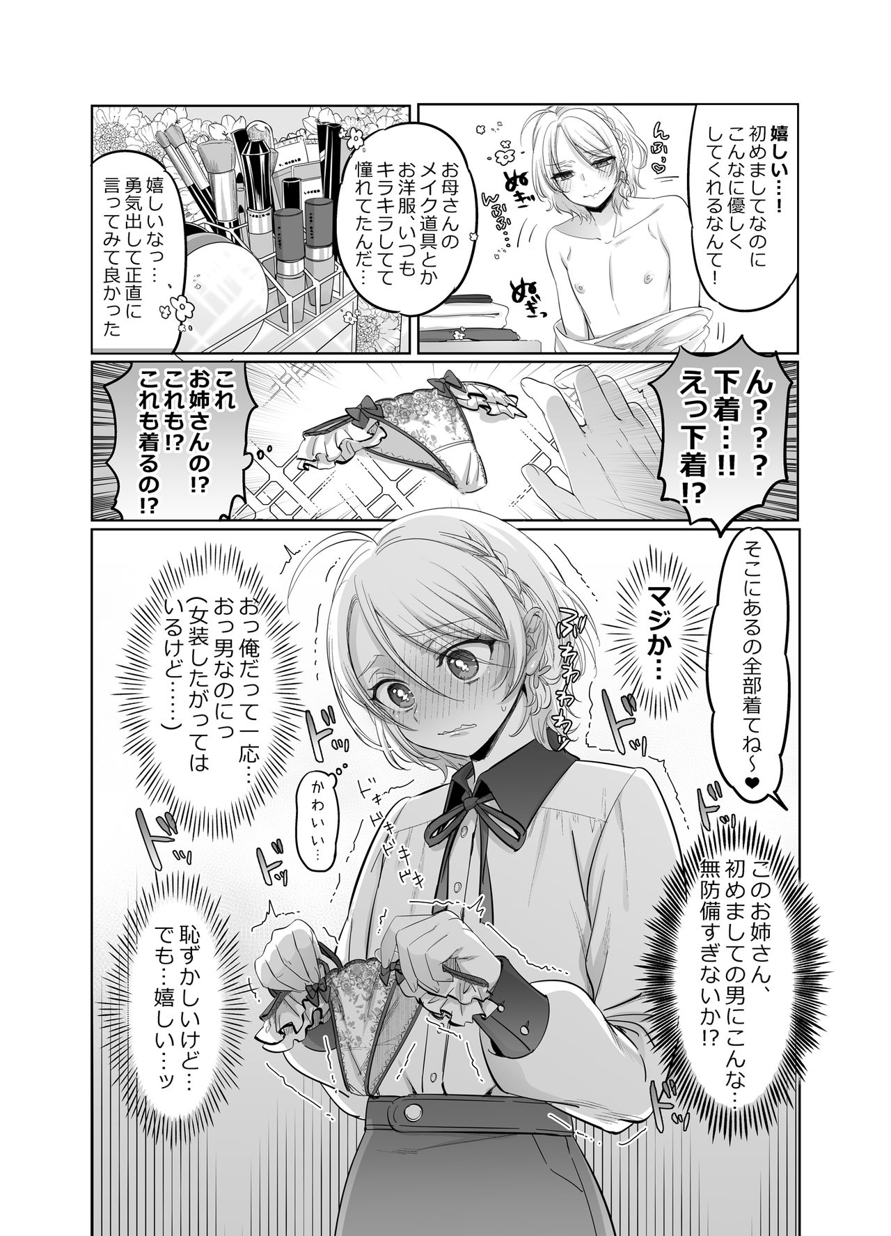 Shoshinsha Josou Danshi o Osotte Mita page 11 full