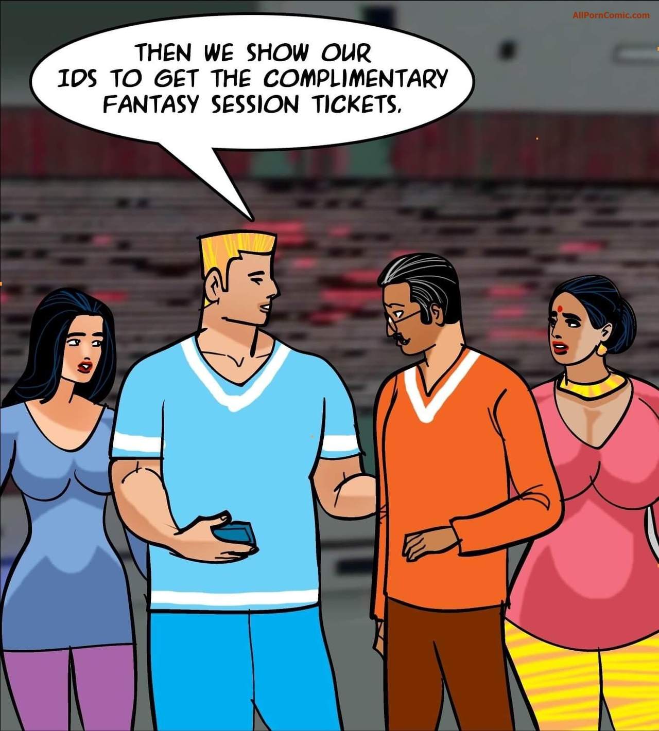 Velamma Dreams #17 page 8 full