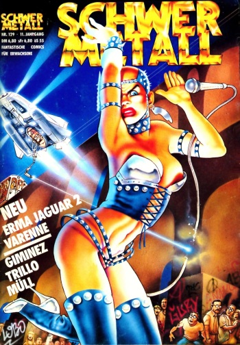 Schwermetall #129 [German] cover