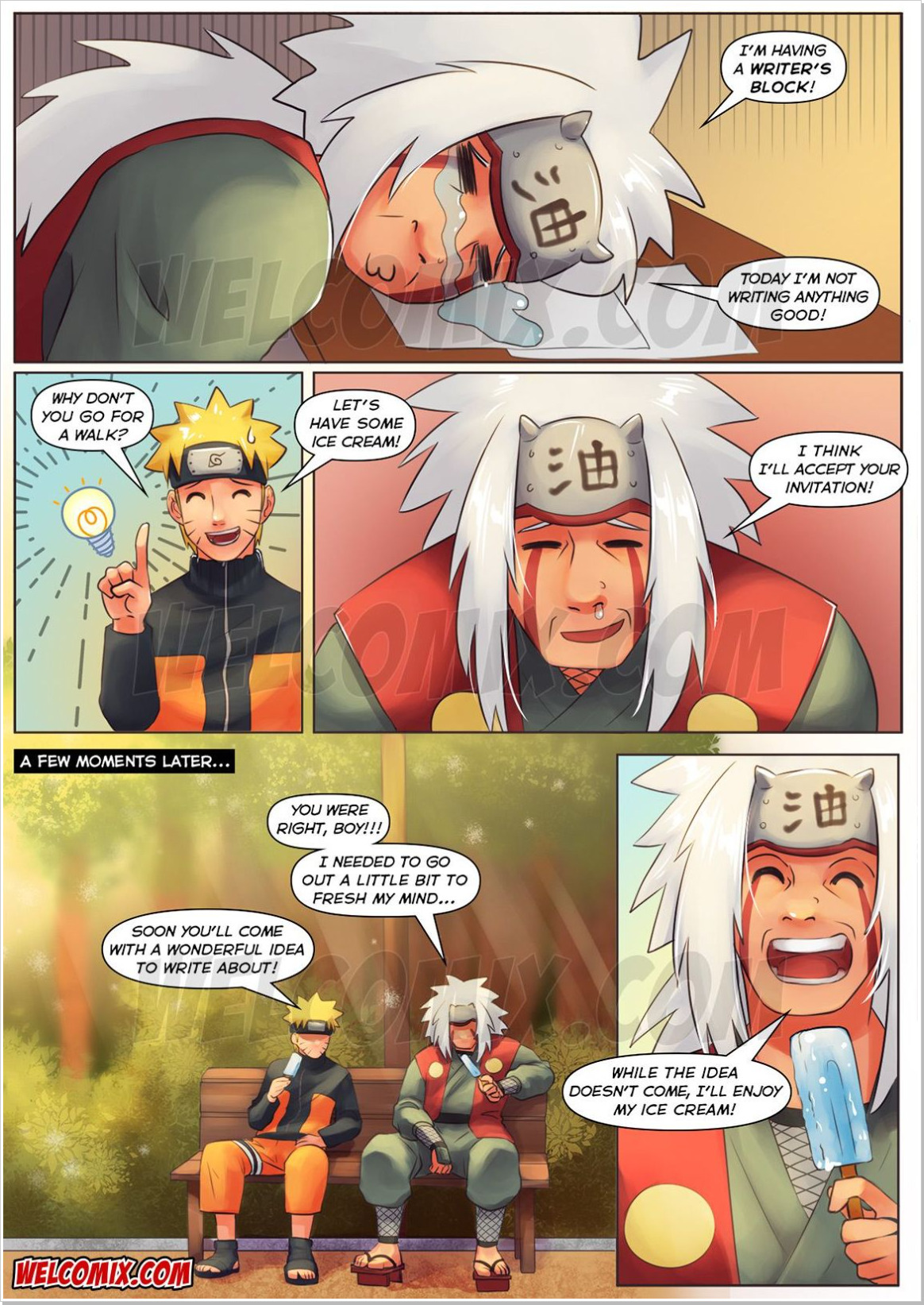 Narutoon 2  - The Erotic Book Writer - English page 3 full