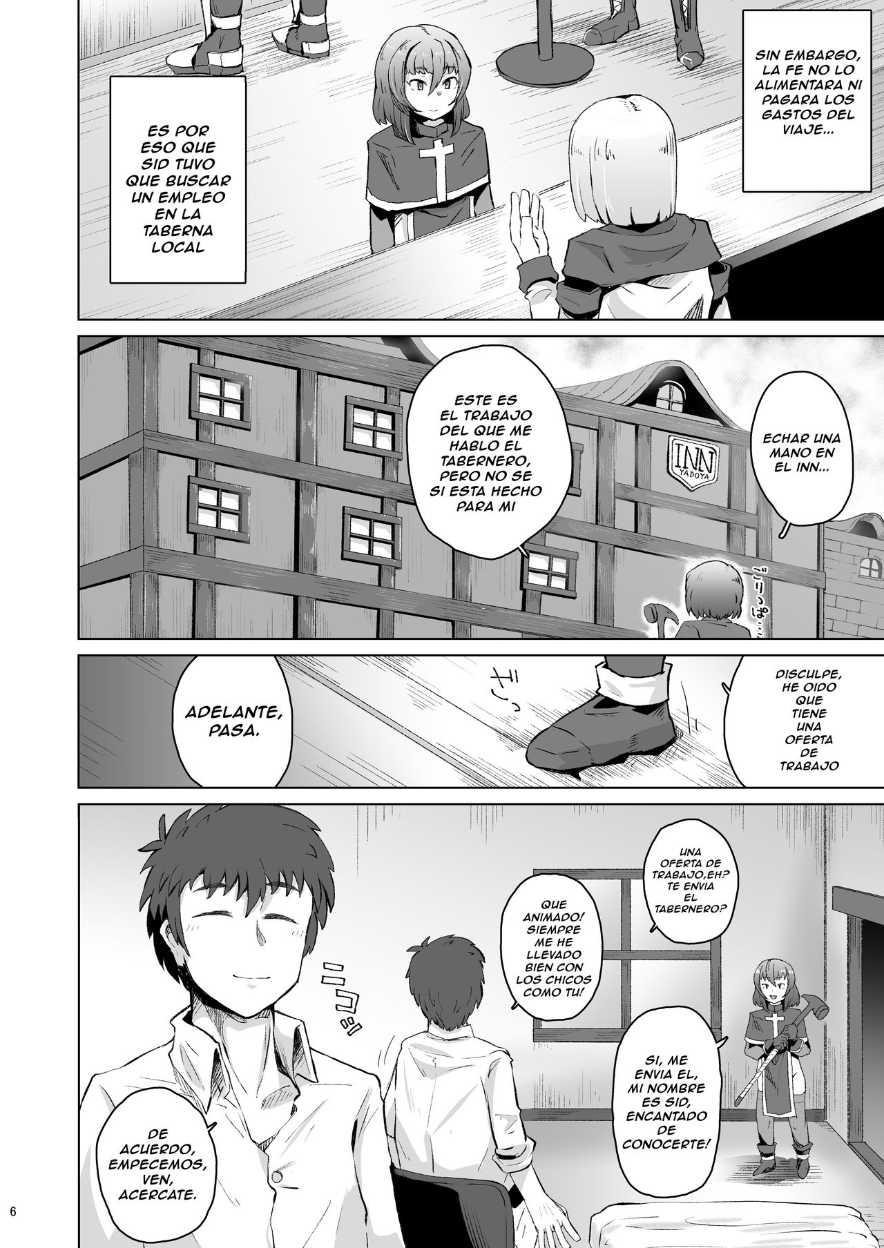 Souryo Saimin -Shasei Taboo na Otokonoko o Kyousei Ketsu Acme- | Priest Hypnosis -Forcing Celibate Crossdressing Priest to Ejaculate- page 5 full