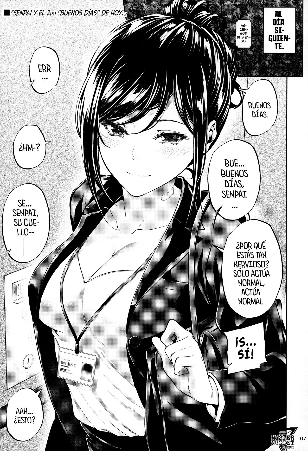 Shokuba no Senpai | Senpai en el trabajo page 6 full