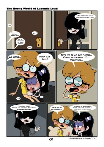 [JaviSuzumiya] The Horny World of Lucenda Loud (The Loud House) [Spanish] [Ongoing] cover