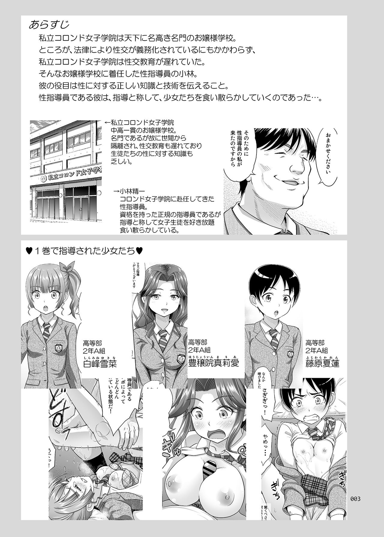 Seishidouin no Oshigoto 2 Naka ga Yosasou datta node Futari Matomete Hojikutte Ageta | Sex Instructor 2 - They Seemed to be Getting Along Well, so I Picked Them Up Together page 2 full