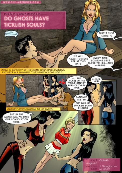The Agencies - Issue 10 : Do Ghost have Ticklish Souls? page 2 full