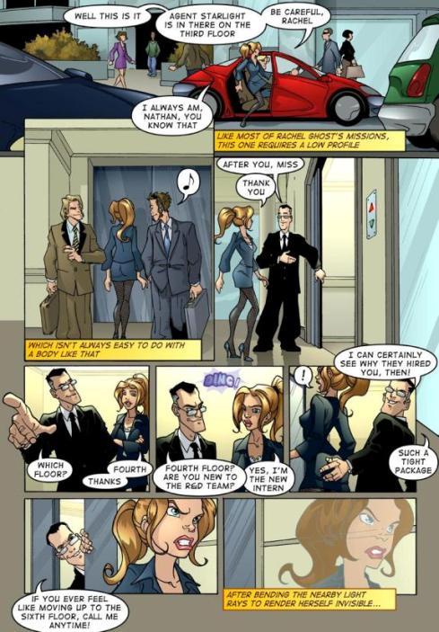 The Agencies - Issue 10 : Do Ghost have Ticklish Souls? page 3 full