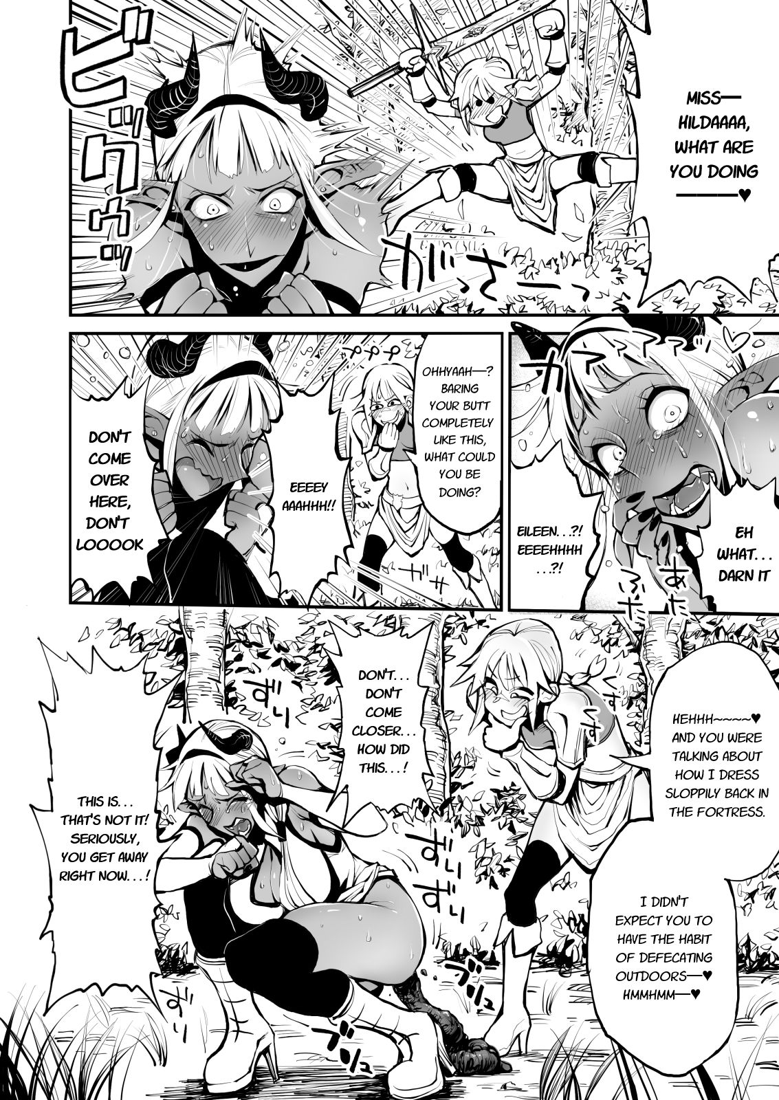 Dappun Majo to Futanari Kenshi page 10 full