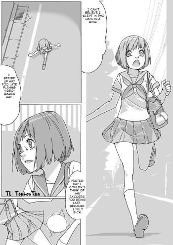 [Akimbo] Untitled Manga (Girl stuck in a hole) [English] [Touhou Tea] cover