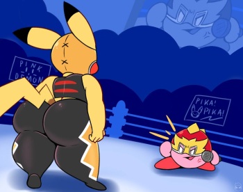 [kirbot12] Pika Libre vs Kirby cover