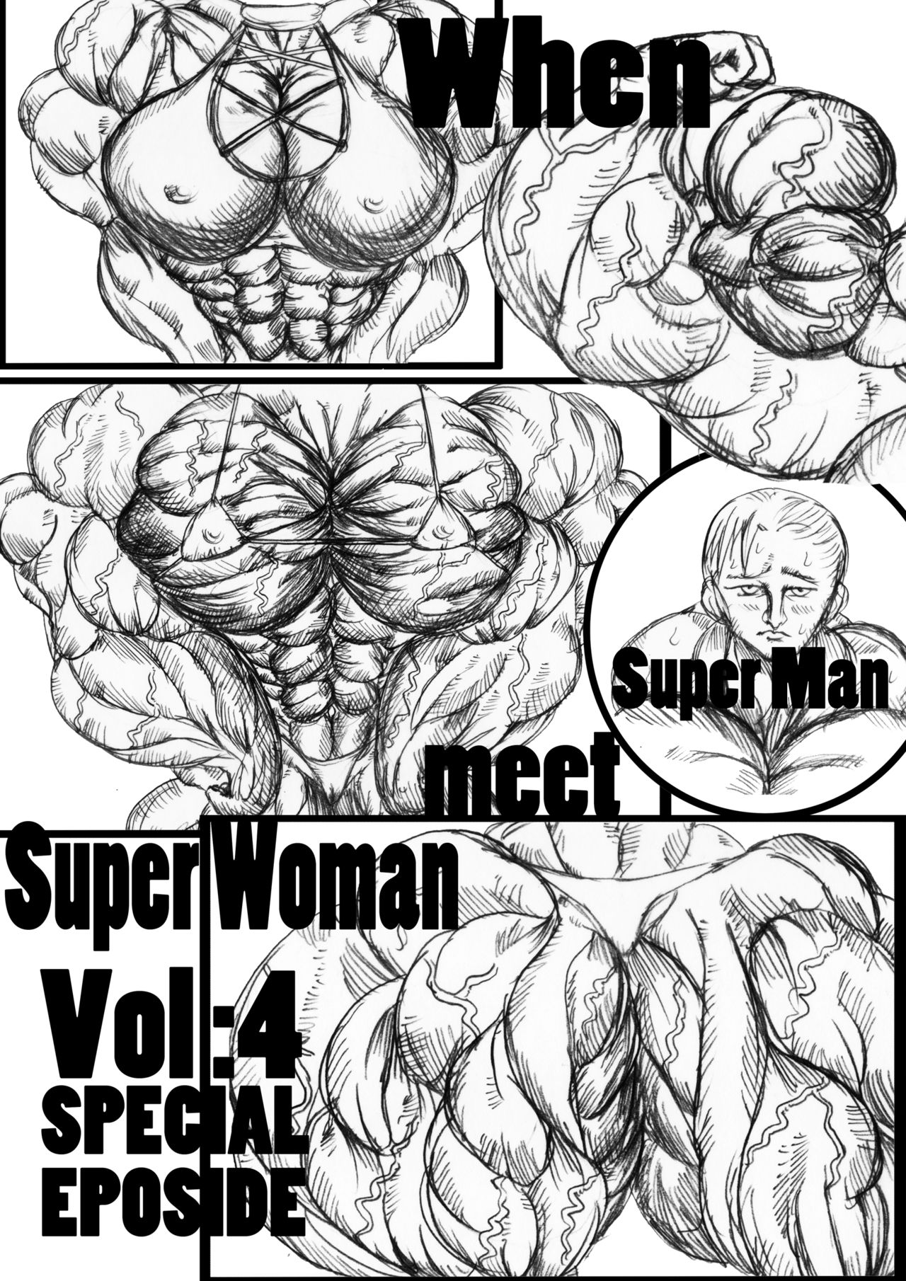 When Superman Meets Superwoman Vol.4 page 1 full