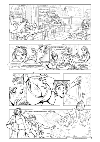 Innocent Witches (Uncolored) by Siserg cover