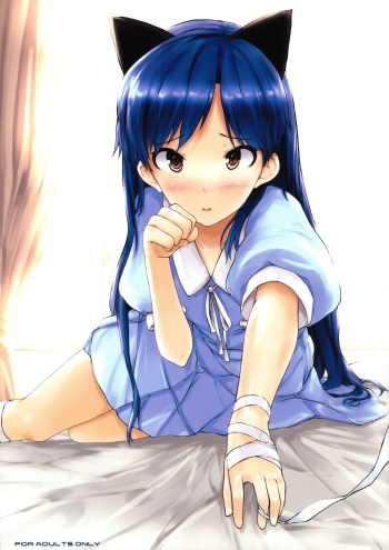 (Aoi Utahime -BLUE DIVA-) [Asterism (Asterisk)] chihyanyan peropero 2 (THE IDOLM@STER) cover