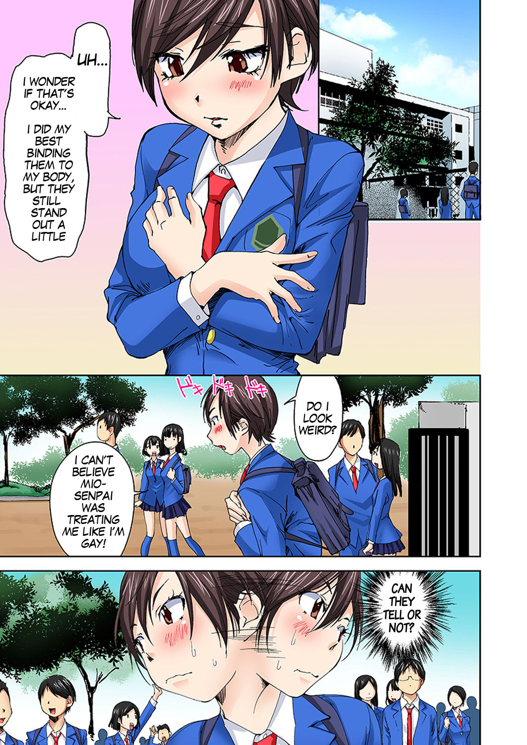 Nyotaika Suieibu ~Ikutabi Onna ni Nacchau Ore no Karada~ 4 | Nyotaika Swim Club I Turn into a Girl When I Cum! 4 page 9 full