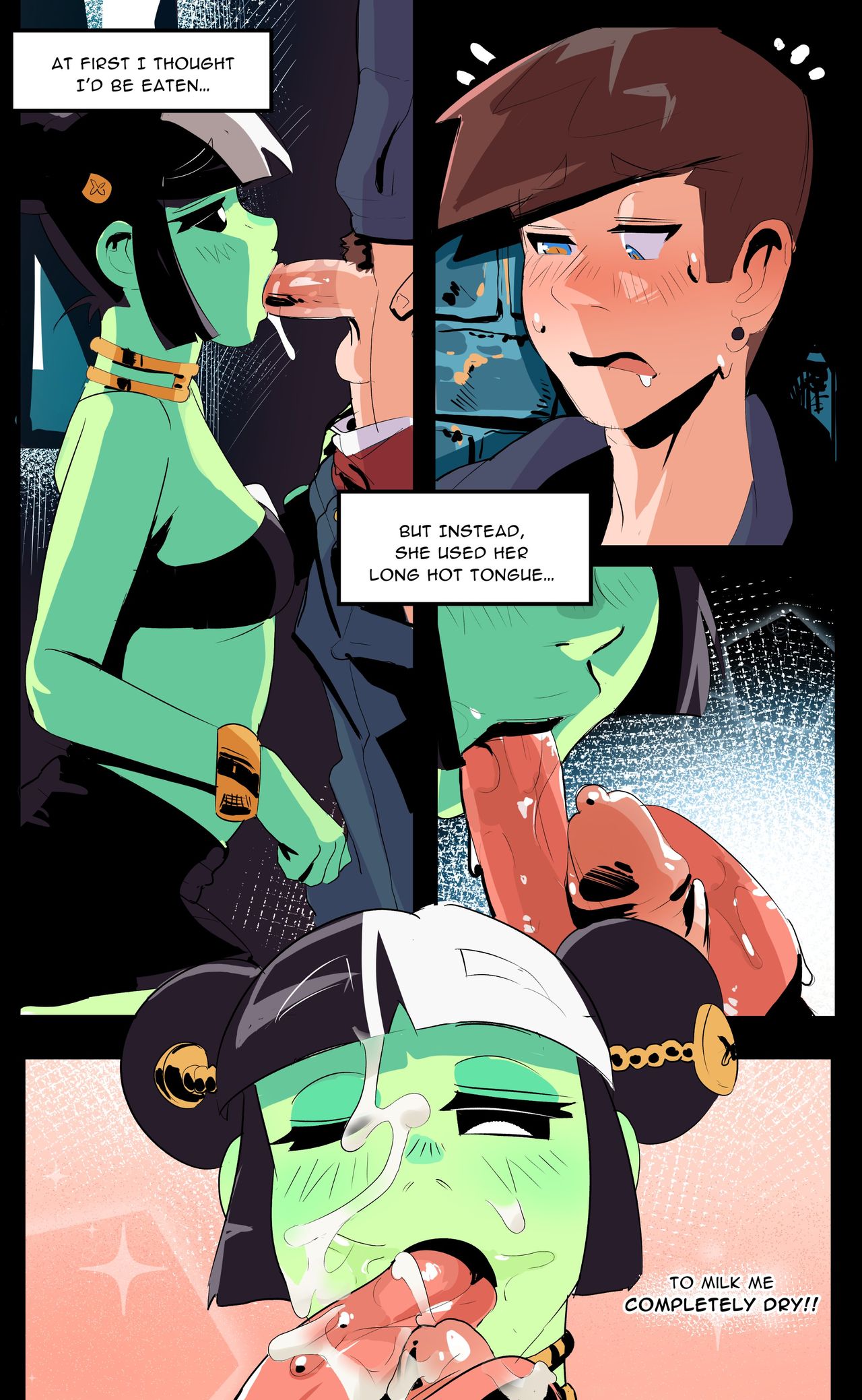 Zombie girl page 3 full