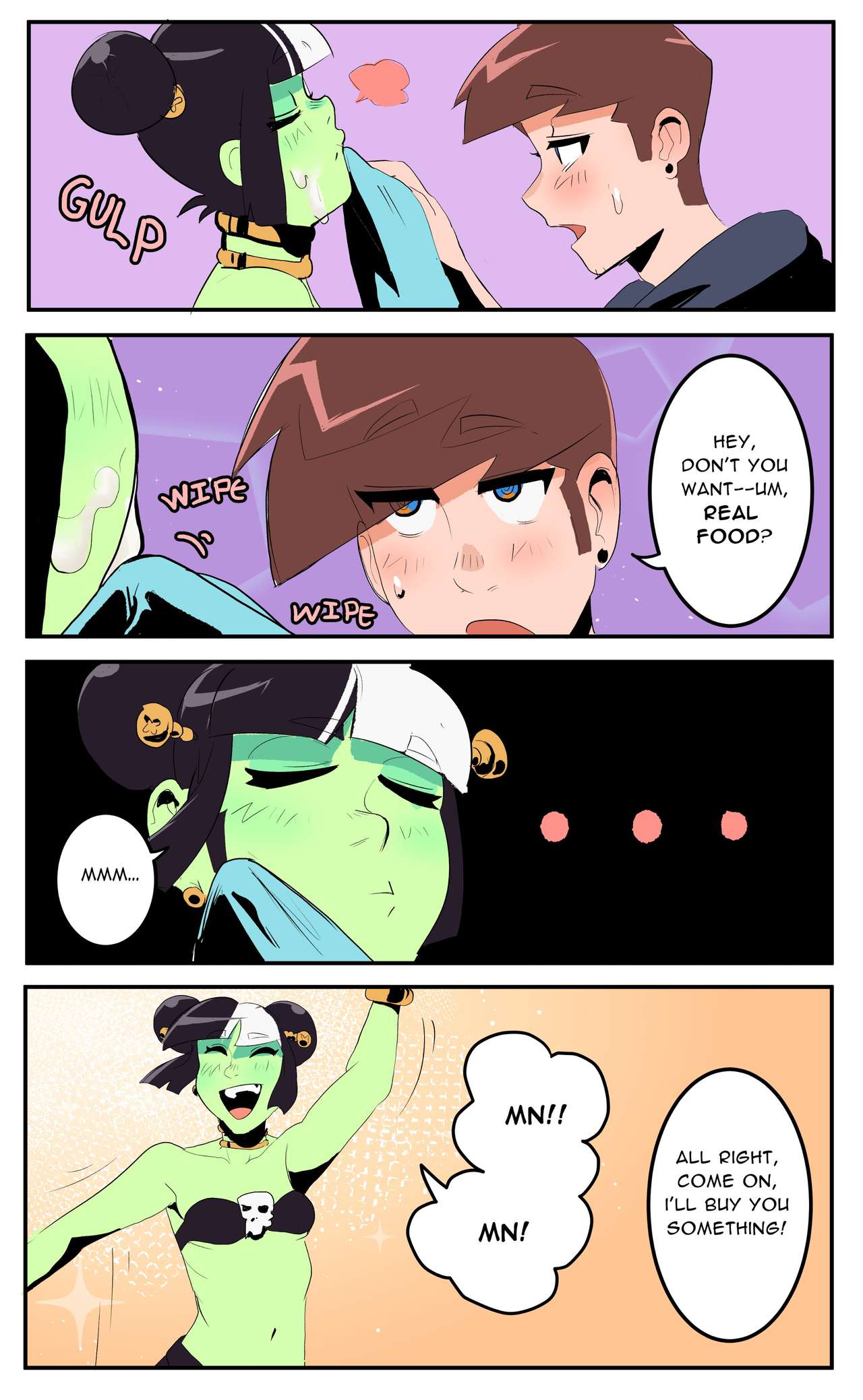 Zombie girl page 4 full