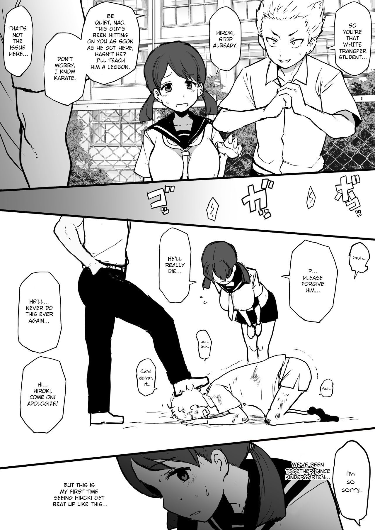 Kokujin no Tenkousei NTR ru - Complete page 1 full