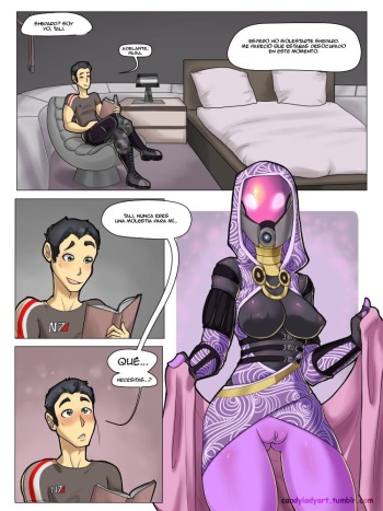 [candylady] Tali x Shepard (Mass Effect) [Spanish] cover