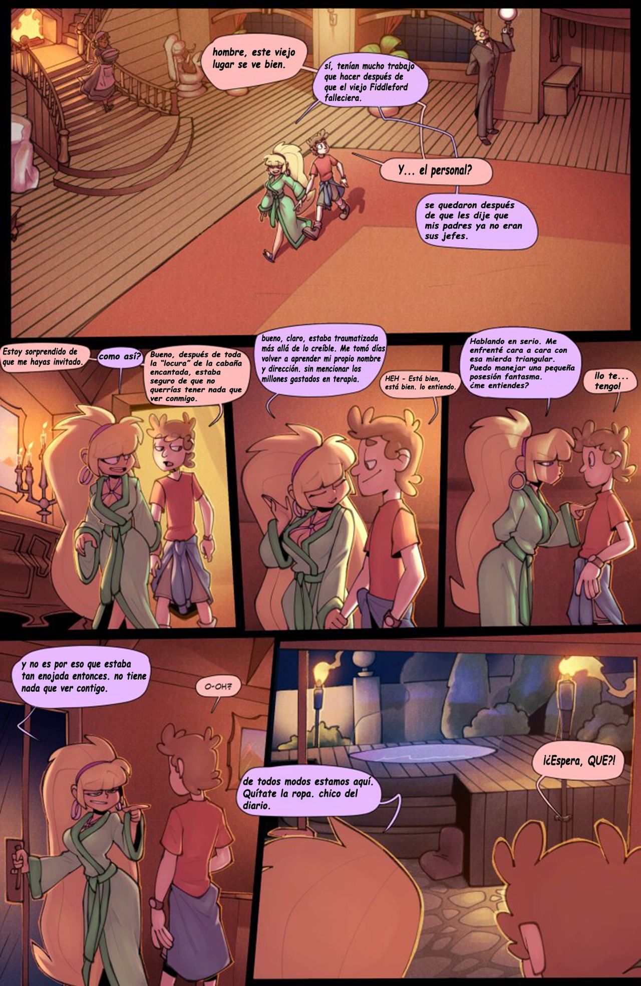 Hot Tub Hijinx page 3 full