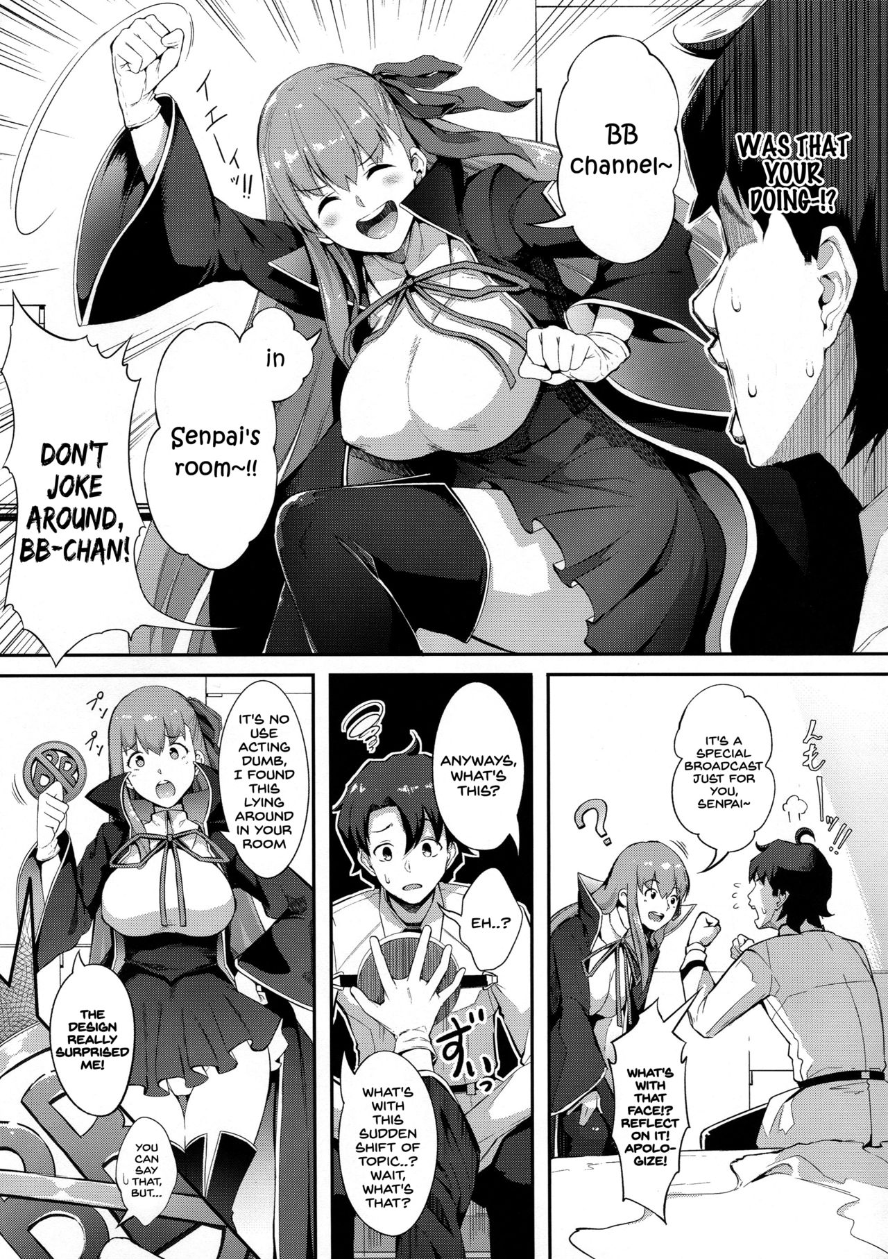 BB-chan no Bonyuu Acme ga Tomaranai!! page 4 full