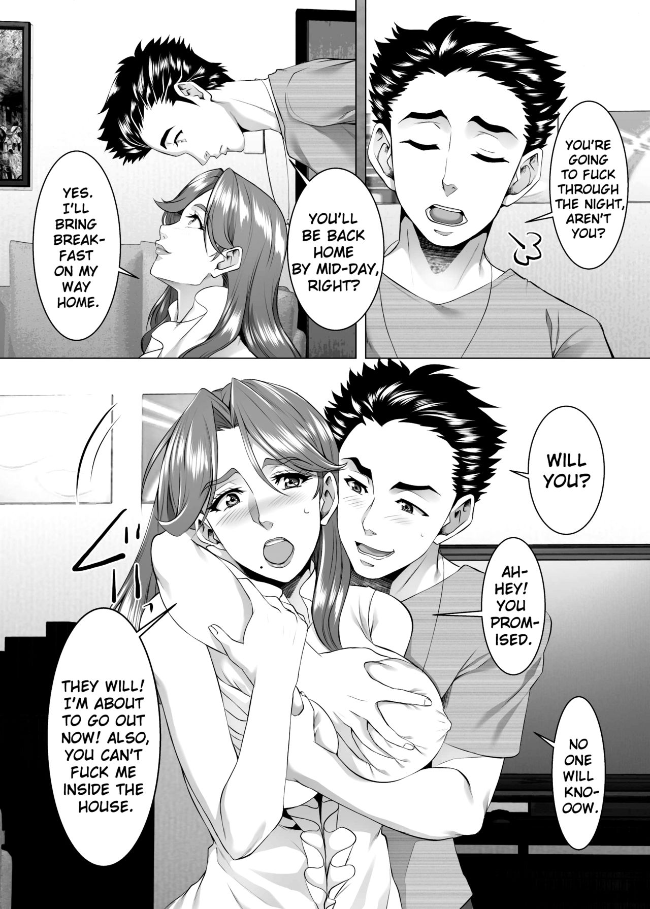Omae no Kaa-chan, Ii Onna da yo na. | Your Mom's A Fine Woman, Huh? Ch. 8 page 4 full