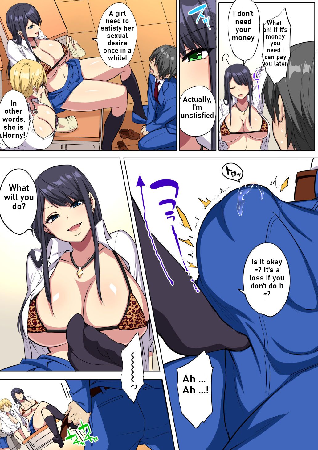 Ore no Dekachin ga Bakunyuu Bitch Gal-tachi ni Sakusei Saremakuru!! | My big ● is squeezed by huge breast bitch gals!! page 11 full