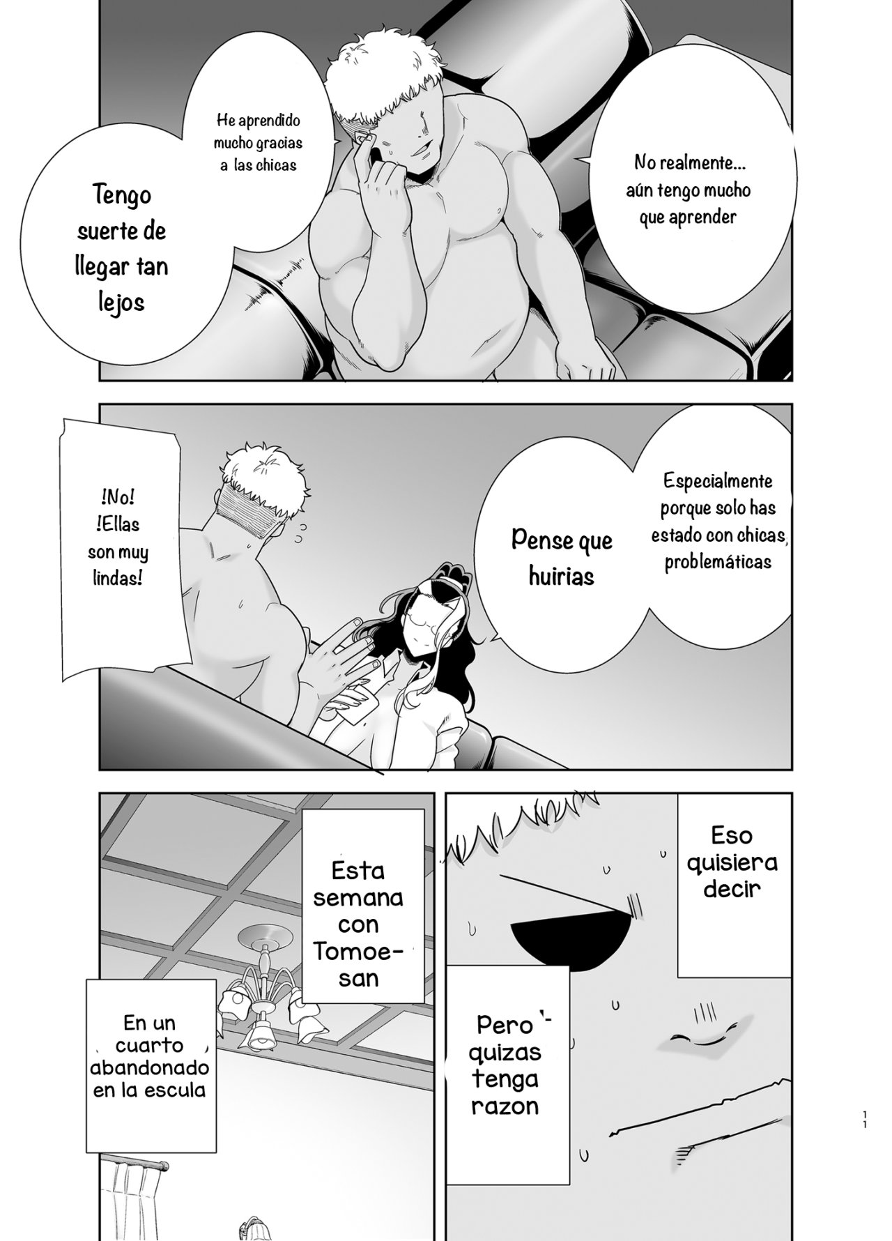 Seika Jogakuin Koutoubu Kounin Sao Oji-san 5 page 11 full