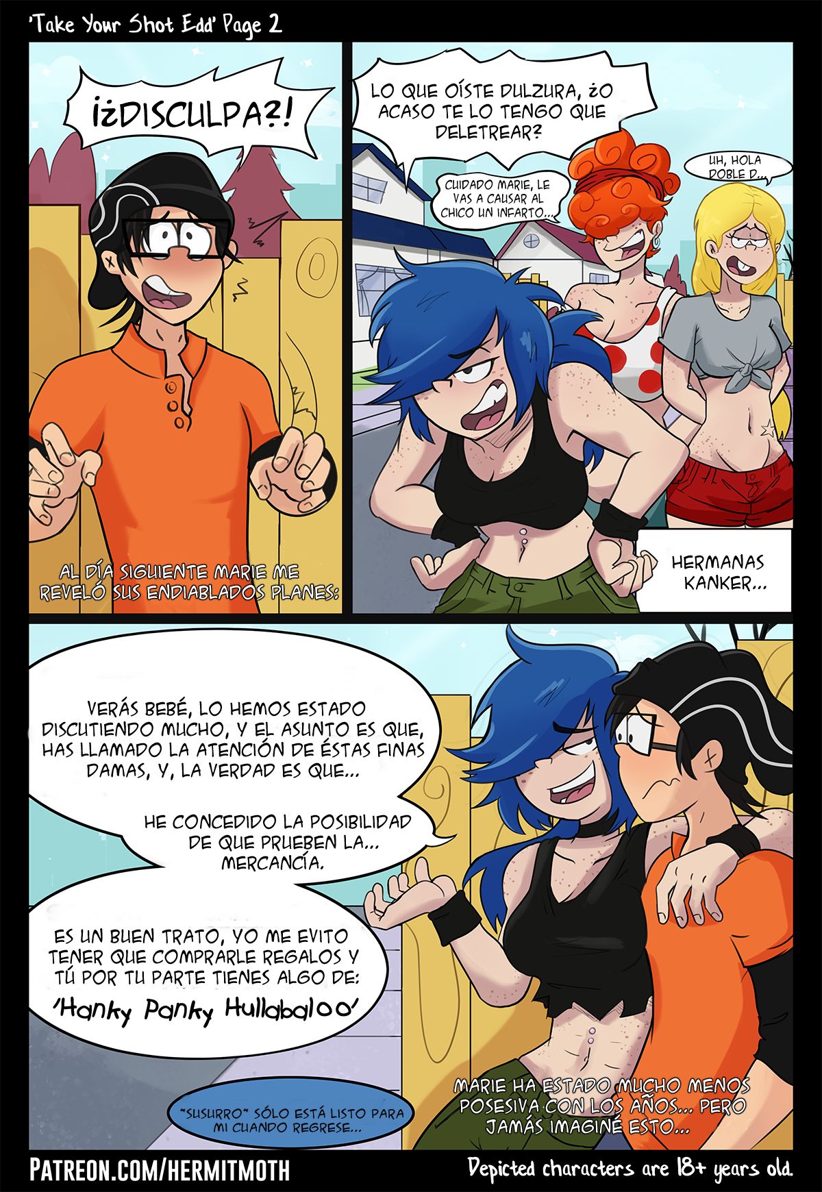 Take Your Shot, Edd  -  Complete page 3 full
