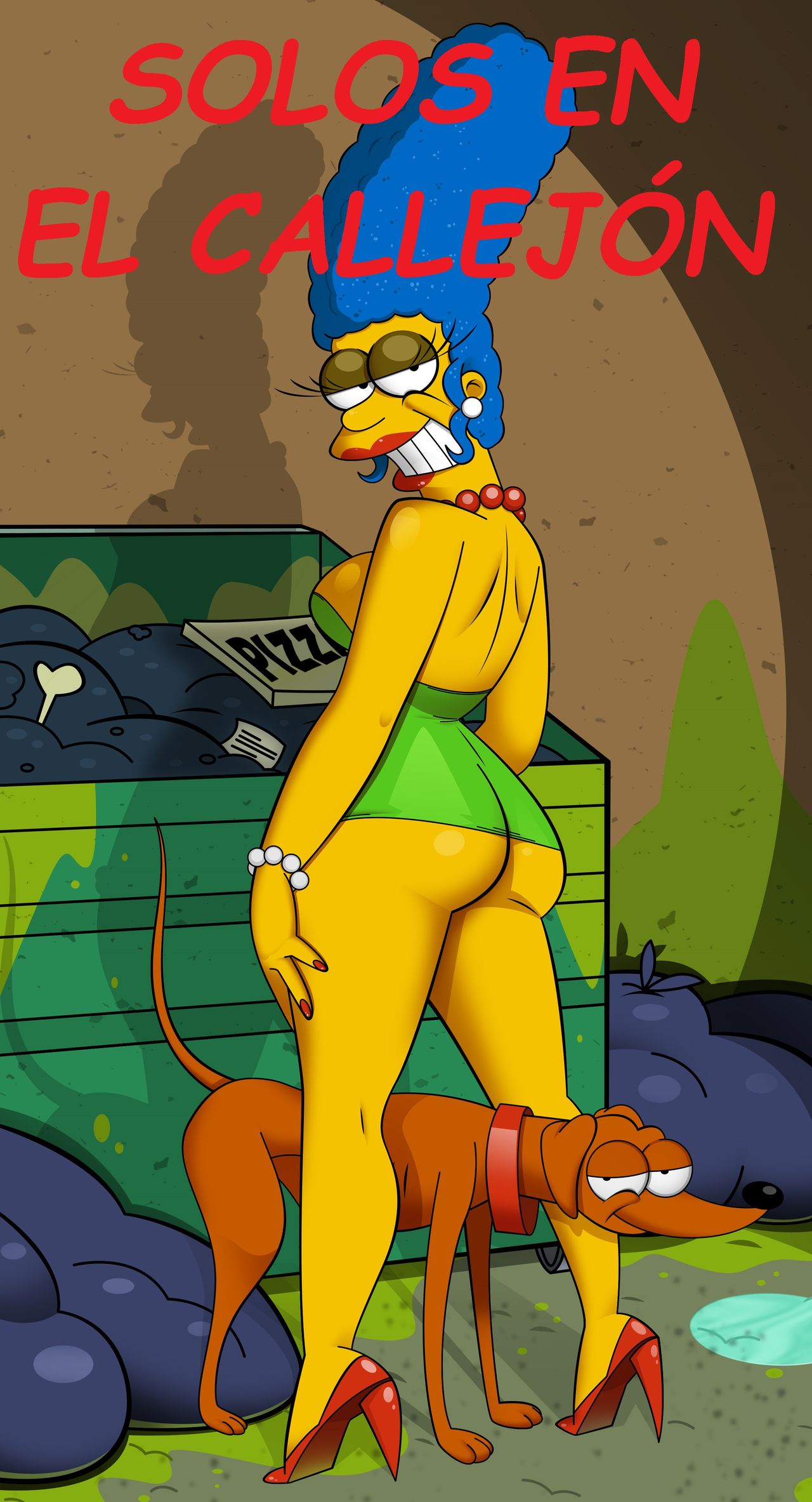 Simpsons xxx - Sólos en el callejón page 1 full