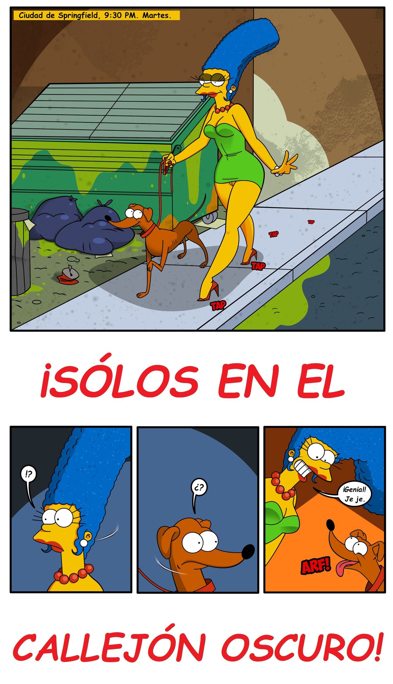 Simpsons xxx - Sólos en el callejón page 2 full
